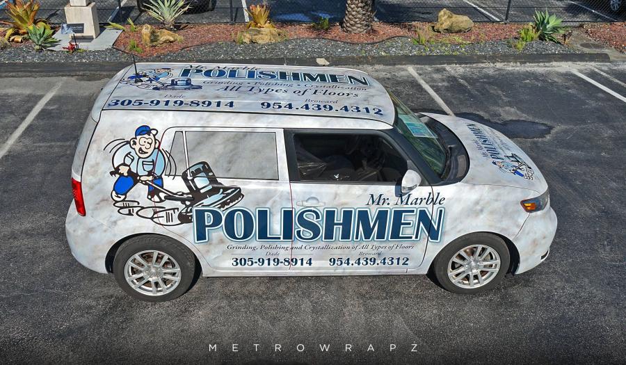 Scion xB Mr. Marble Polishmen by MetroWrapz '2016